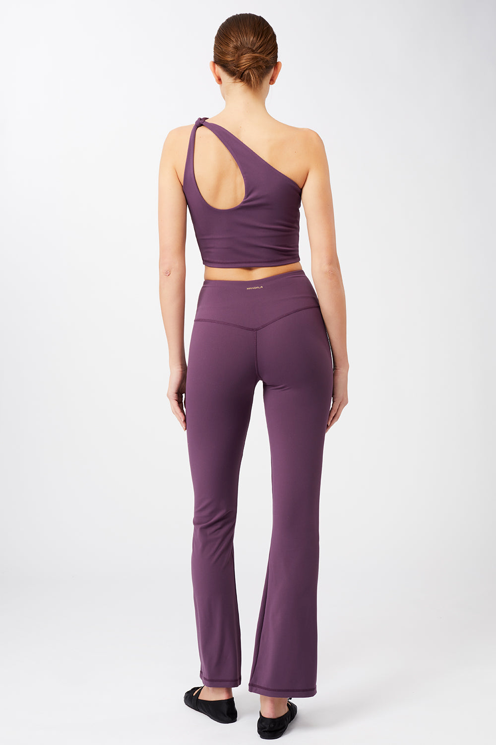 Cropped Shoulder Top - Purple Passion